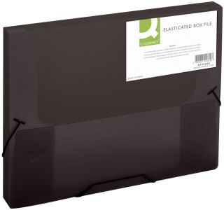 Sammelbox - A4, 250 Blatt, PP, schwarz transluzent, 1 St.