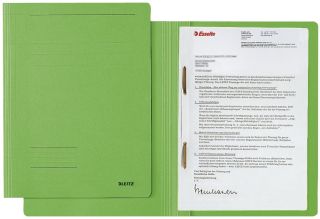 3003 Schnellhefter Fresh - A4, 250 Blatt, kfm. Heftung, Karton (RC), grün, 1 St.