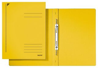 3040 Spiralhefter - A4, 250 Blatt, kfm. Heftung, Recycling-Karton, gelb, 1 St.