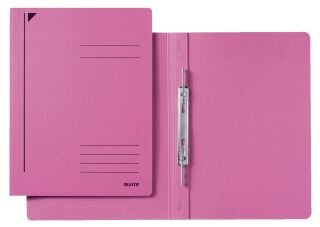 3040 Spiralhefter - A4, 250 Blatt, kfm. Heftung, Recycling-Karton, pink, 1 St.