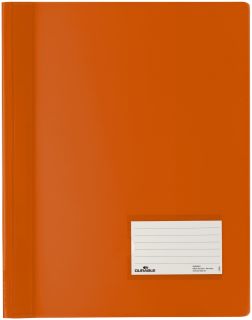 Schnellhefter DURALUX® - A4 überbreit, transluzente Folie, orange, 1 St.