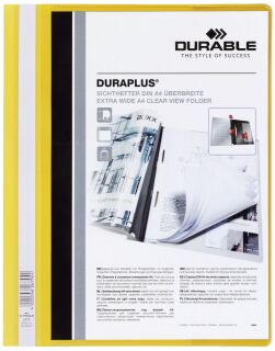 Angebotshefter DURAPLUS® - strapazierfähige Folie, A4+, gelb, 1 St.