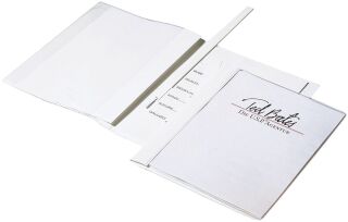 Angebotshefter DURAPLUS® DE LUXE - strapazierfähige Folie, A4, weiß, 1 St.