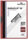 Klemm-Mappe DURACLIP® 30 - A4, rot, 1 St.