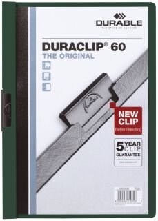Klemm-Mappe DURACLIP® 60 - A4, petrol/dunkelgrün, 1 St.