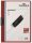 Klemm-Mappe DURAQUICK® - Weich-/Hartfolie, 20 Blatt, transparent/rot, 1 St.