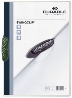 Klemm-Mappe SWINGCLIP® - 30 Blatt, grün, 1 St.