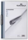 Klemm-Mappe DURASWING® - A4, transparent/graphit, 1 St.