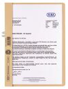 Klemmhandmappe ohne Deckel - A4, 10 Blatt, Manilakarton...