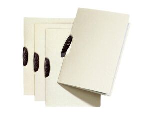 Bewerbungsmappe Swing - beige, 1 St.