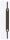 Heftstreifen aus Karton, kurz - weiß, 25 Stück, 1 St.