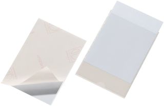Selbstklebetasche POCKETFIX® - 148x105 mm, seitlich offen, transparent, 10 Stück, 1 St.