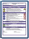 Sichttafel SHERPA® PANEL A4, dunkelblau, 1 St.