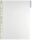 Sichttafel FUNCTION PANEL - Hartfolie, A4, transparent, 5 St.