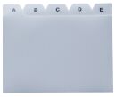 Leitregister PP - A7 quer, grau, 1 St.