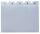 Leitregister PP - A7 quer, grau, 1 St.