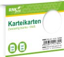 Karteikarten - DIN A8, blanko, weiß, 100 Karten, 1 St.