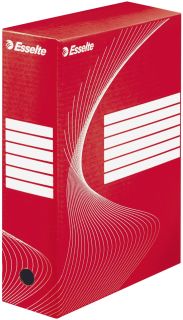 Archiv-Schachtel - DIN A4, Rückenbreite 10 cm, rot, 1 St.