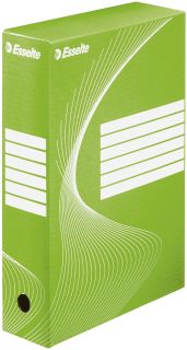 Archiv-Schachtel - DIN A4, Rückenbreite 8 cm, grün, 1 St.