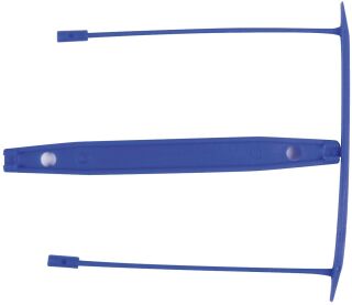 E-Clip Archivbinder - 8 cm, 100 Stück, blau, 1 St.
