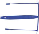 E-Clip Archivbinder - 8 cm, 100 Stück, blau, 1 St.