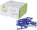E-Clip Archivbinder - 8 cm, 100 Stück, blau, 1 St.
