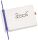 E-Clip Archivbinder - 8 cm, 100 Stück, blau, 1 St.