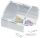 Acryl Klammernspender - 77 x 87 x 65 mm, glasklar, 1 St.