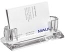 Acryl Visitenkarten-Halter - ca. 35 Karten, 110 x 44 x 32 mm, glasklar, 1 St.