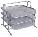 Briefablageset Metalldraht mit 3 Ablagefächer bis C4...