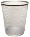 Papierkorb Metalldraht 19 Liter - silber, 1 St.