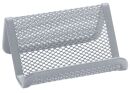Visitenkartenaufsteller Metalldraht - silber, 1 St.