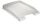 5237 Briefkorb Flach Plus - A4, extra flach, Polystrol, grau, 1 St.