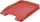 5237 Briefkorb Flach Plus - A4, extra flach, Polystrol, rot, 1 St.