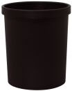 Sicherheitspapierkorb, 18 Liter - schwarz, Ø...