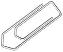 Briefklammer, Metall, 32 mm, verzinkt, Schachtel mit 100...