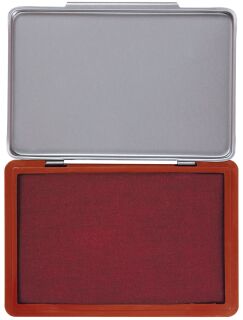 Metall-Stempelkissen Größe 2 - rot, 1 St.