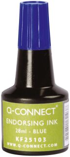 Stempelfarbe - ohne Öl, 28 ml, blau, 1 St.