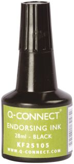 Stempelfarbe - ohne Öl, 28 ml, schwarz, 1 St.