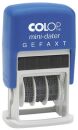 Mini-Dater - Datumstempel + Text GEFAXT, 1 St.