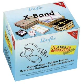X-Bänder Hercules - 25 x 250 mm, 500 g bunt sortiert, 1 St.
