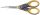 Schere Titanium Non Stick, grau/gelb, abgerundet, gerade, symmetrisch,18 cm, 1 St.