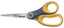 Schere Titanium Non Stick, grau/gelb, abgerundet, gerade,...