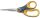 Schere Titanium Non Stick, grau/gelb, abgerundet, gerade, asymmetrisch, 21 cm, 1 St.