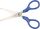 Bastelschere - 13 cm, farbig sortiert, 1 St.