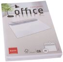 Briefumschlag Office - C6, hochweiß, haftklebung,...