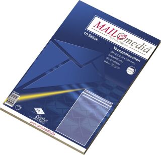 Versandtaschen Recycling - C4 , ohne Fenster, selbstklebend, 90 g/qm, braun, 10 Stück, 1 St.