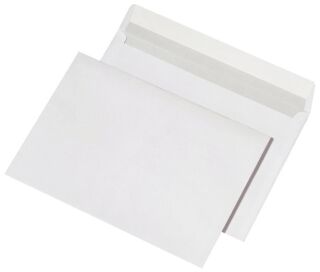 Versandtaschen C4, ohne Fenster, haftklebend, 100 g/qm, weiß, 500 Stück, 1 St.