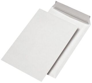Versandtaschen C5, ohne Fenster, haftklebend, 90 g/qm, weiß, 500 Stück, 1 St.
