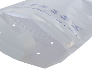 Luftpolstertaschen Nr. 4 mit Fenster, 180x265 mm, weiß, 100 Stück, 1 St.
